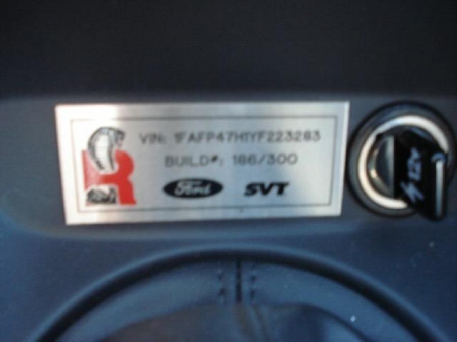  Ford Mustang Cobra R 2008 года  (фото 20 из 24)